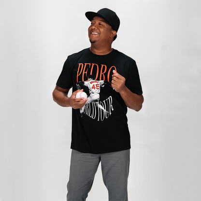 Custom Designed Bleacher Report - Pedro World Tour T-Shirt