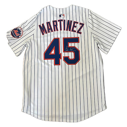 Autographed Pedro Martínez Mets Nike Replica Jersey